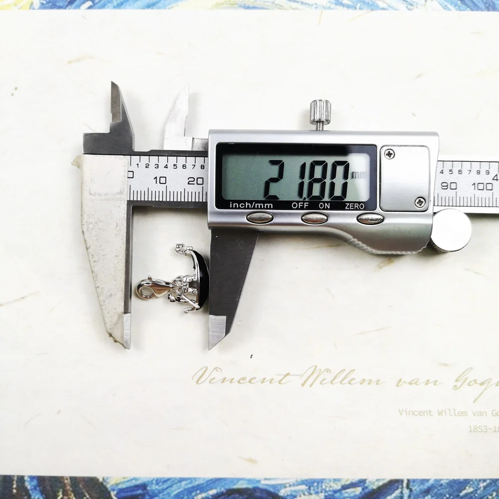 Подвеска в виде венецианской гондолы из серебра 925 пробы подходит для браслета