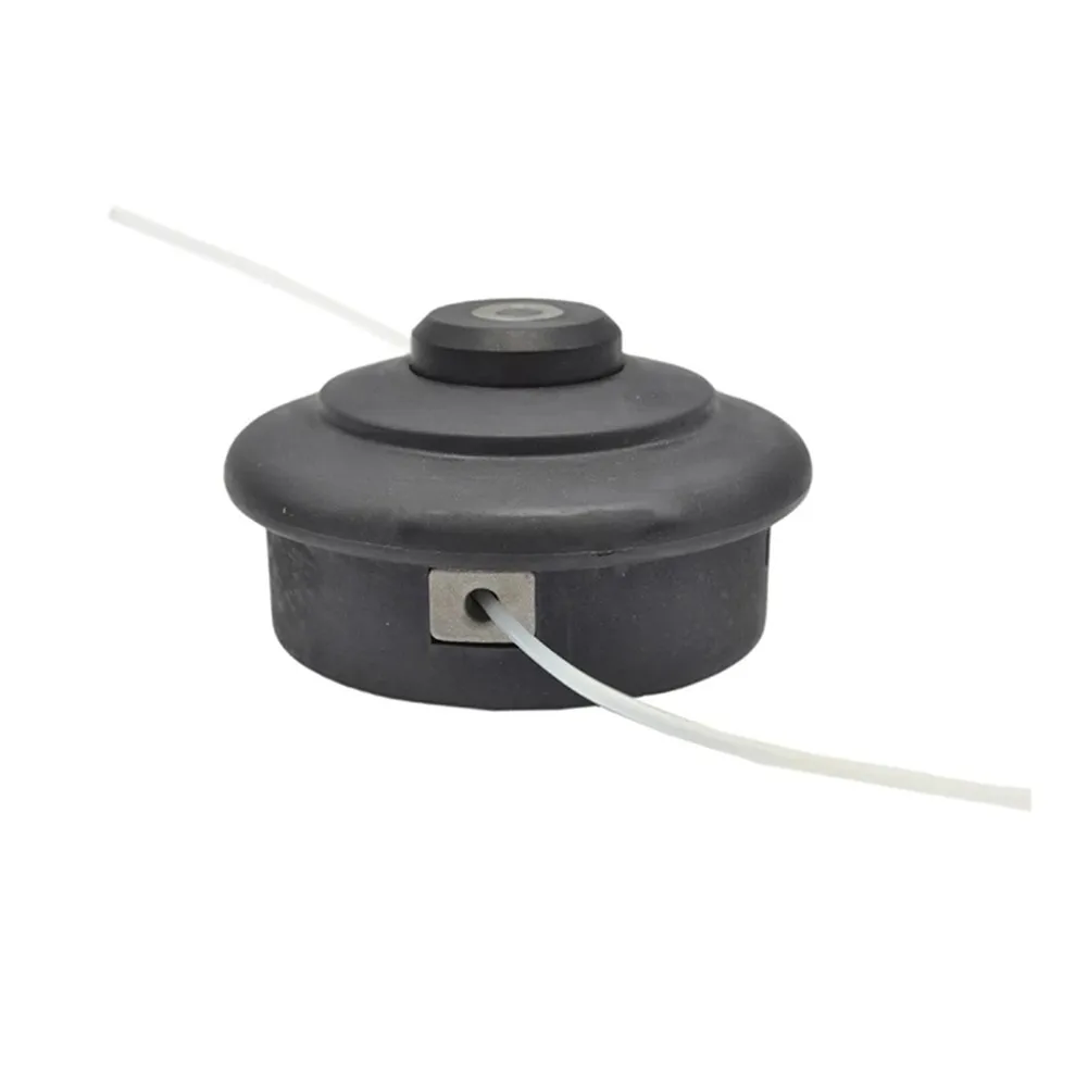 

Feed Line Trimmer Head M8 Nylon Brush Mower Bump Spool Grass Trimmer 2 Lines Cutter Head Mower Trimmer Head String Grass Cutter