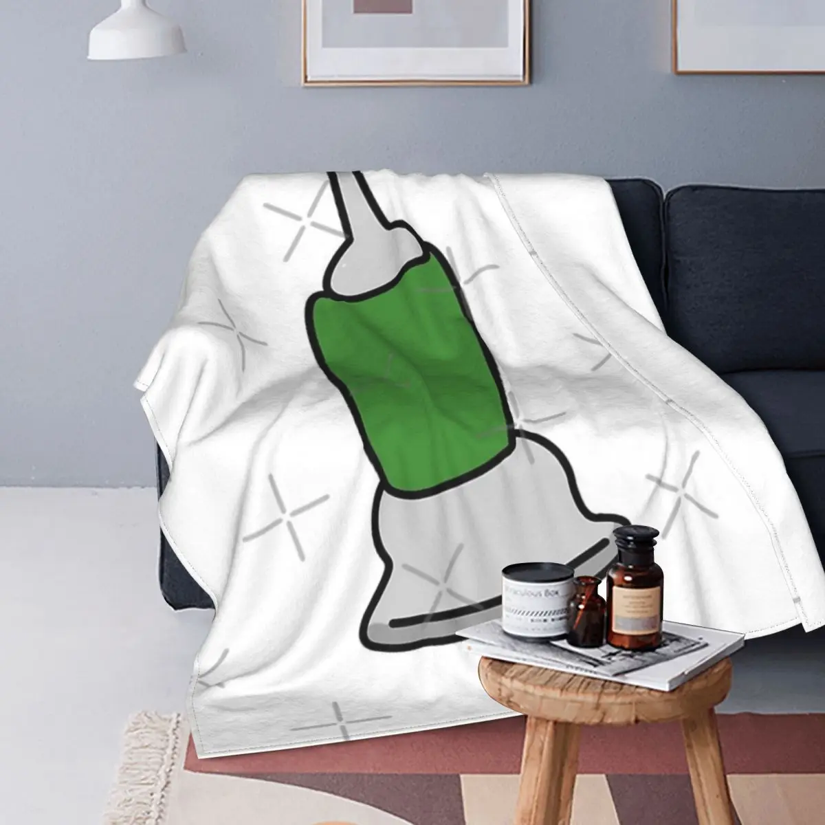 

Henry Hoover-Manta a cuadros de muselina para cama, cobertor de forro polar para sofá, 7 unidades