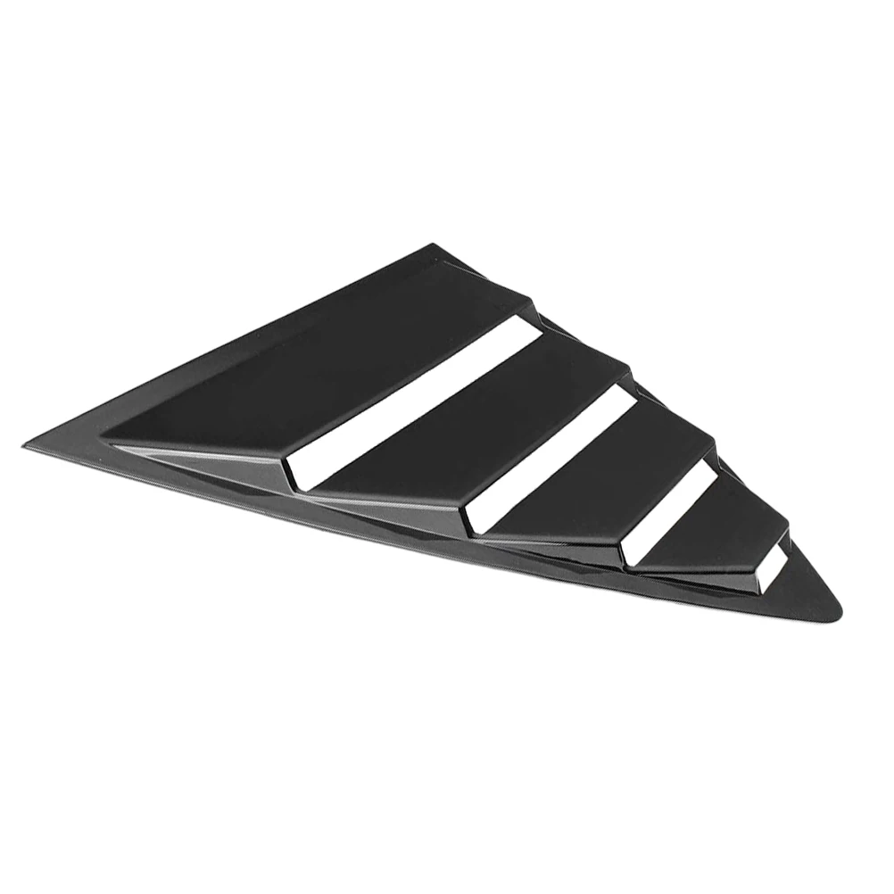 1 пара профессиональные черные жалюзи на заднее окно из АБС пластика для