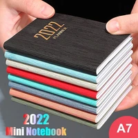 2022 a7 mini notebook 365 days portable pocket notepad daily weekly agenda planner notebooks stationery office school supplies