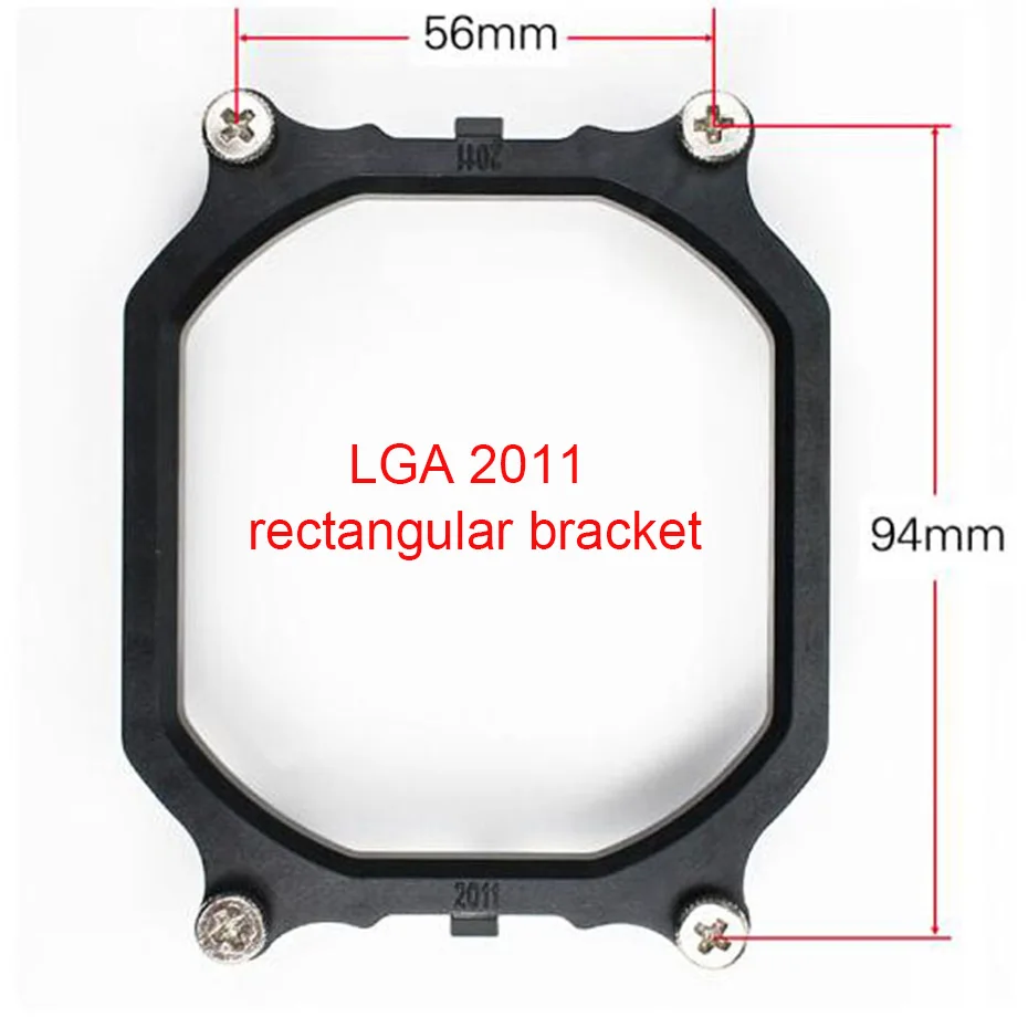 For X79 motherboard socket rectangular intel LGA2011 CPU cooler bracket 2011 CPU Holder plastic stents frame
