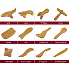 Массажер Для Массажа Гуаша из натурального сандалового дерева, массажная палочка для спа-терапии, для расслабления мышц, деревянный