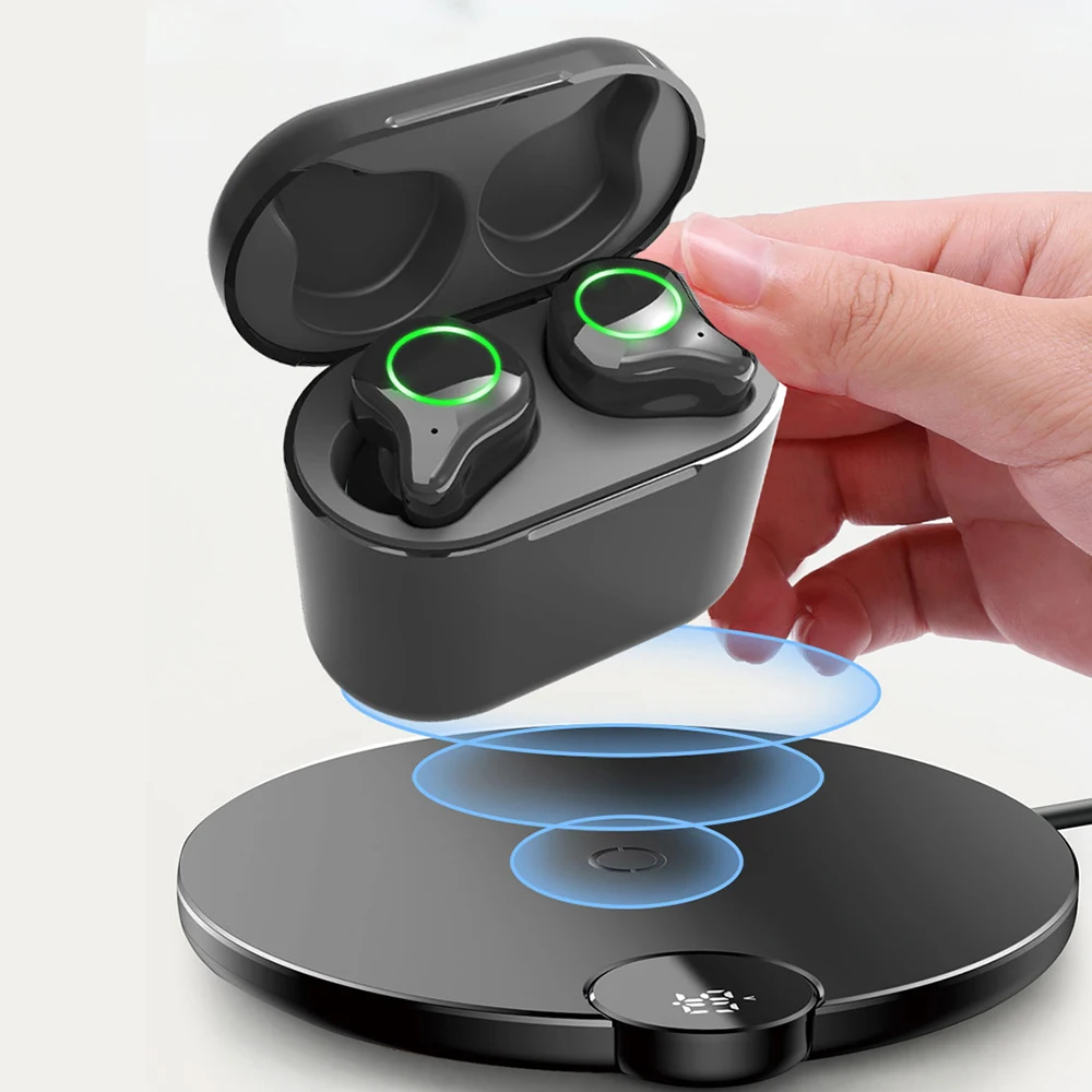 Беспроводные наушники R5 TWS Bluetooth 5 0 Hi Fi 6D объемное стереозвук вкладыши с