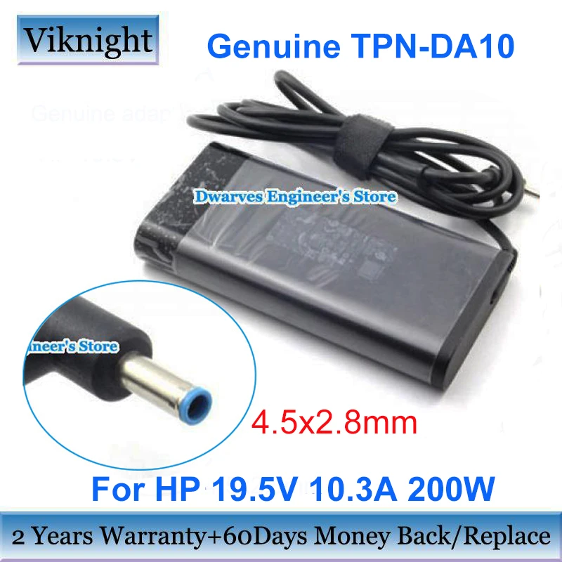 

Оригинальный портативный адаптер питания переменного тока TPN-DA10 для ноутбуков HP 19,5 в 200 А Вт ADP-200HB B 15-DH0009TX ZBOOK 17 G5 G4