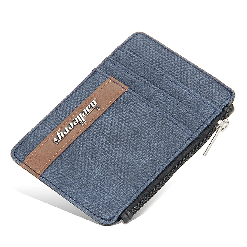 

Men Slim PU Leather Credit Card Holder Cards Case Pocket Wallet Organizer K5DA