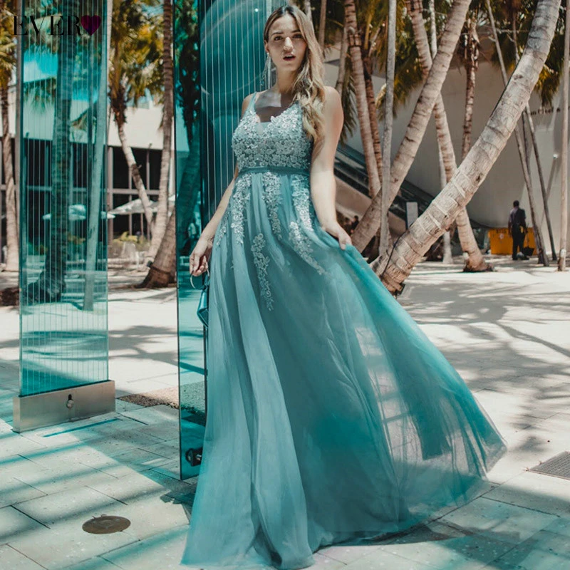Robe De Soiree Ever Pretty Lace Бисероплетение Сексуальные Длинные вечерние платья размера плюс для свадебного банкета элегантные вечерние платья длиной до пола для выпускного вечера