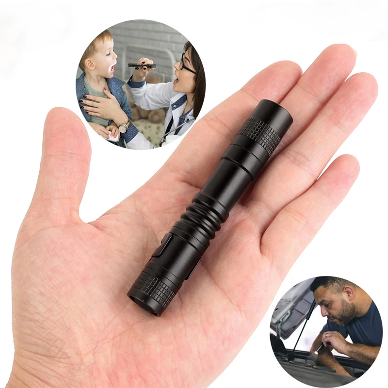 1 2 шт. портативные Водонепроницаемые Яркие СВЕТОДИОДНЫЕ Мини фонафонарь Ки 3