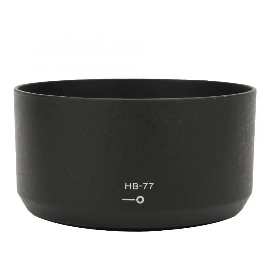 Бленда объектива HB 77 пластиковая бленда Замена для Nikon AF P DX NIKKOR 70 300 мм f/4 5 6 3G