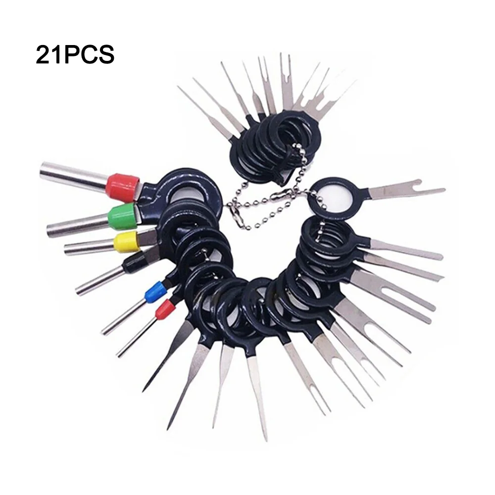 

Car Terminal Repair Hand Tools Car Terminal Removal Electrical Wiring Crimp Connector Pin Extractor Kit Set