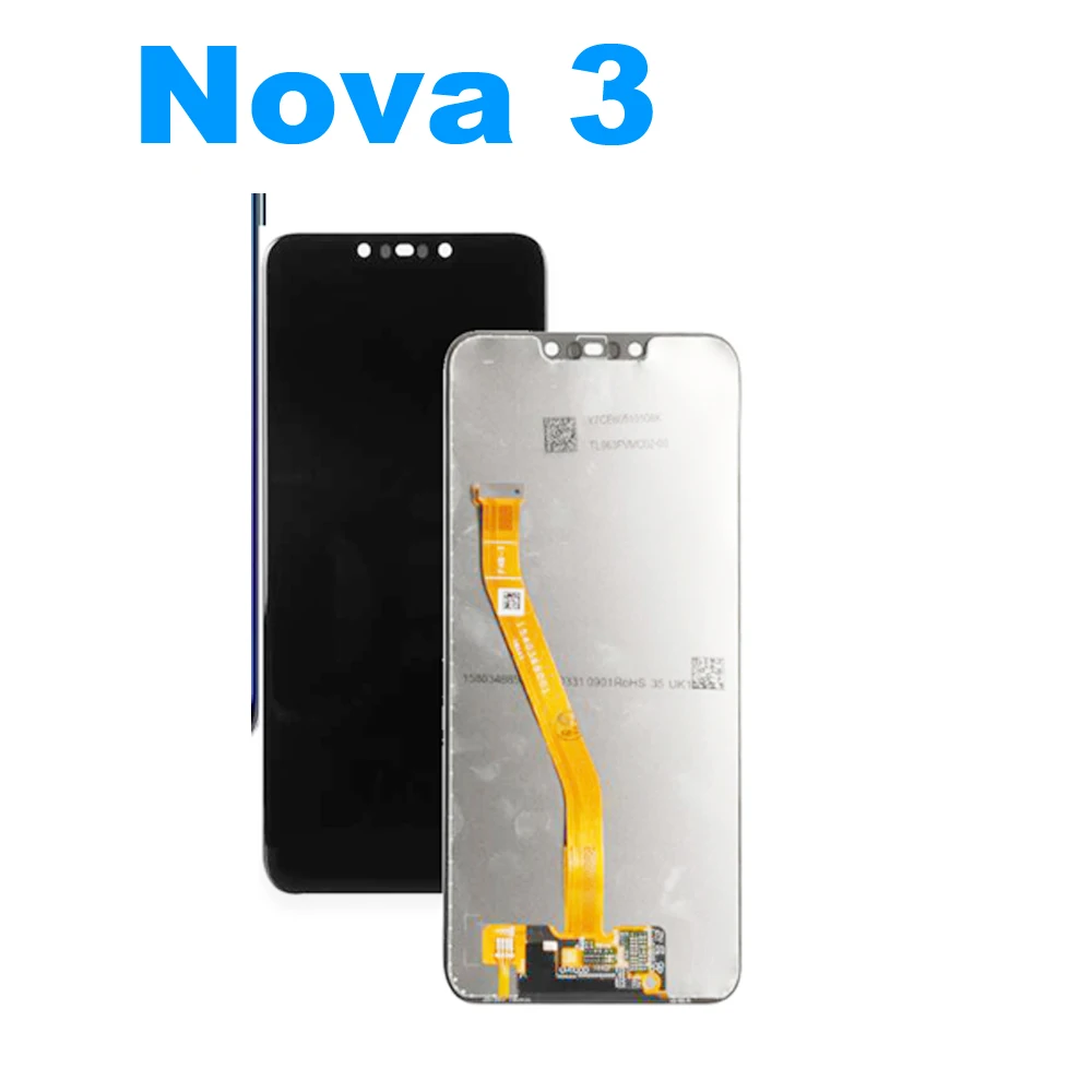 Pantalla LCD t&aacute;ctil para m&oacute;vil, accesorio para Huawei Nova 3, PAR LX1, LX9, Nova 3i, INE LX2, L21, Nova 3e, ANE LX3, L23, novedad-2