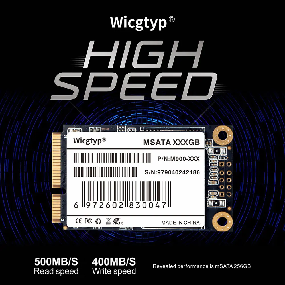 Wicgtypy mSATA SSD 512  mSATA   SSD   3, 5      6430u,
