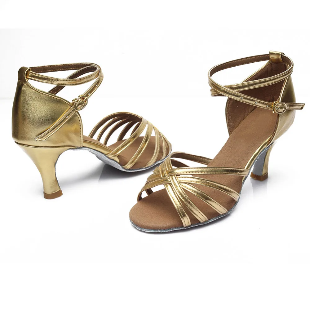 

Hot Selling Women's Tango/Ballroom/Latin Dance Dancing Shoes Heeled Salsa Professional Dancing Shoes For Girls Ladies 5cm/7cm