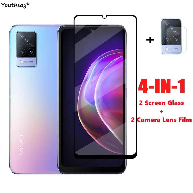 

Full Glass For Vivo V21 V21e Screen Protector For Vivo V21 V21E V20 SE Tempered Glass HD Phone Film For Vivo V21 Glass