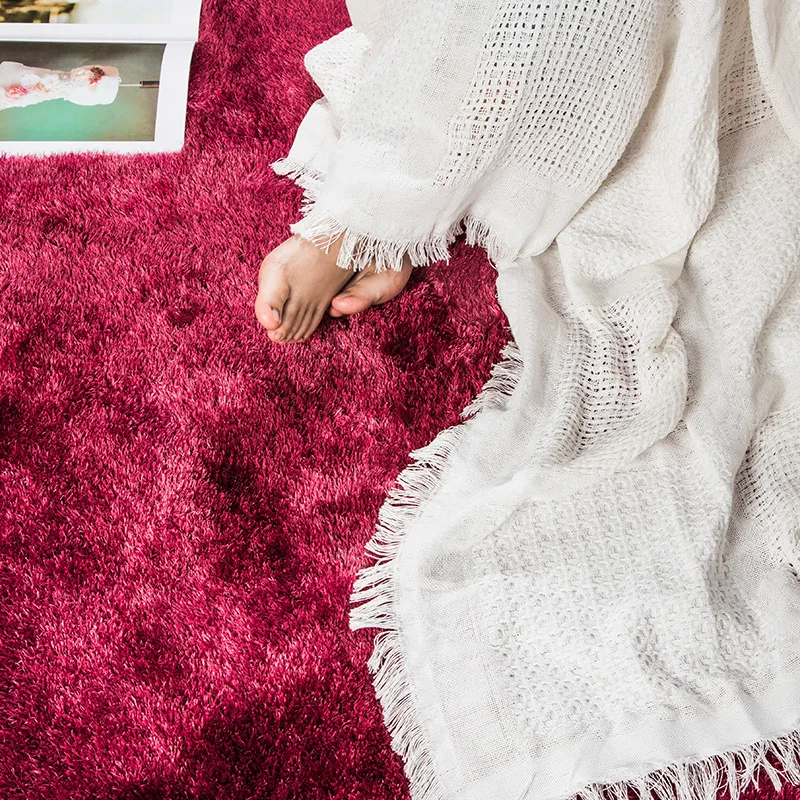 

New Motley Plush Round Soft Carpets for Living Room Bedroom Fluffy Rugs Home Decor Shaggy Carpet Cloakroom Tea Table Floor Mats