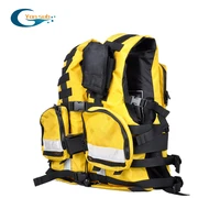 professional rescue life vest jacket multifunctional life jacket for climbing drifting upstreaming water sports activities