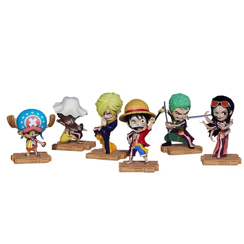 

Blind Box 9 Style Anime Action Figure Toys Semi-anatomy One Piece Series Surprise Model Random Garage Kit Doll Gift 12Pcs/Set