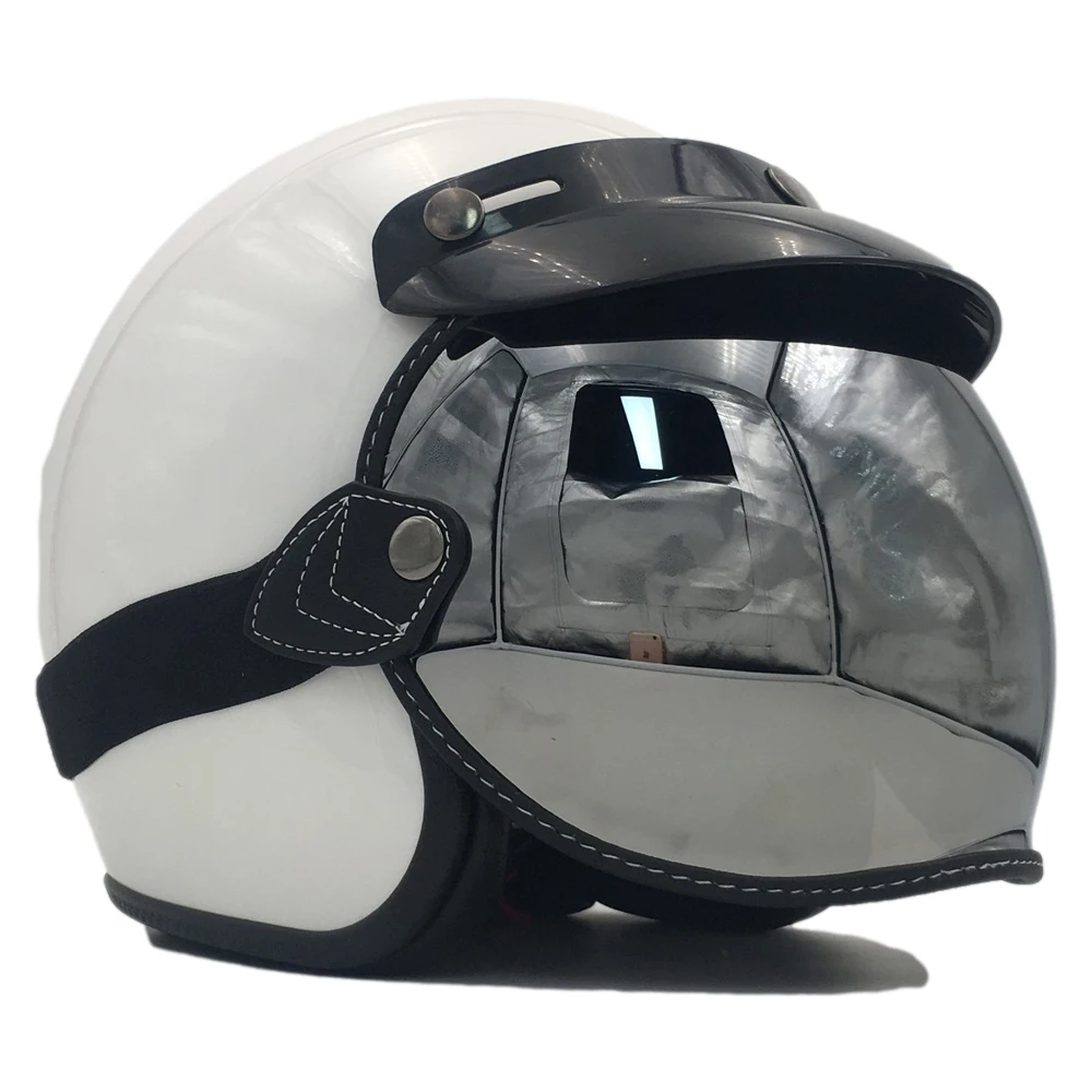 Винтажные мотоциклетные солнцезащитные очки с открытым лицом в стиле ретро |