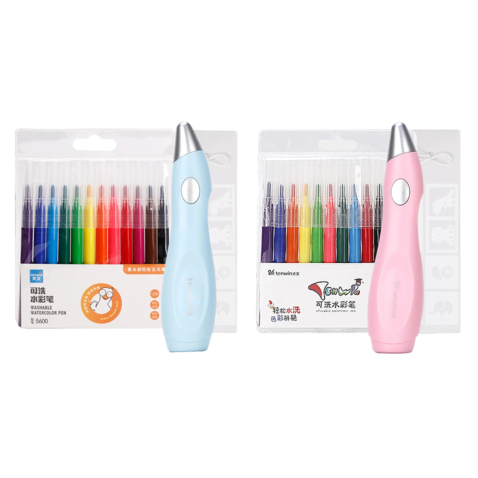 

Electric Airbrush Marker Rechargeable Watercolor Paint Pens for Kids Adults