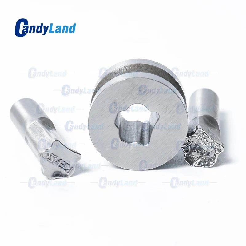 CandyLand Tiger Tablet Die Pill Press Candy Punch Set Custom Logo Cast For TDP Machine | Инструменты