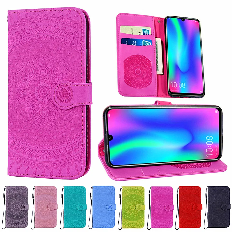 Оригинальный Официальный чехол для huawei P9 P10 P20 pro P30 lite Y6 2018 Y7 2019 Honor 8A 8X mate 20 кожаный