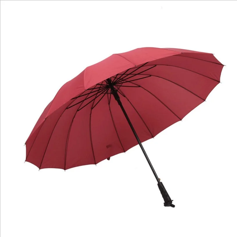 Rainy Man Lady 16ribs 100cm Streth Long-Handle Colourful Automatic Rainbow Umbrella | Дом и сад