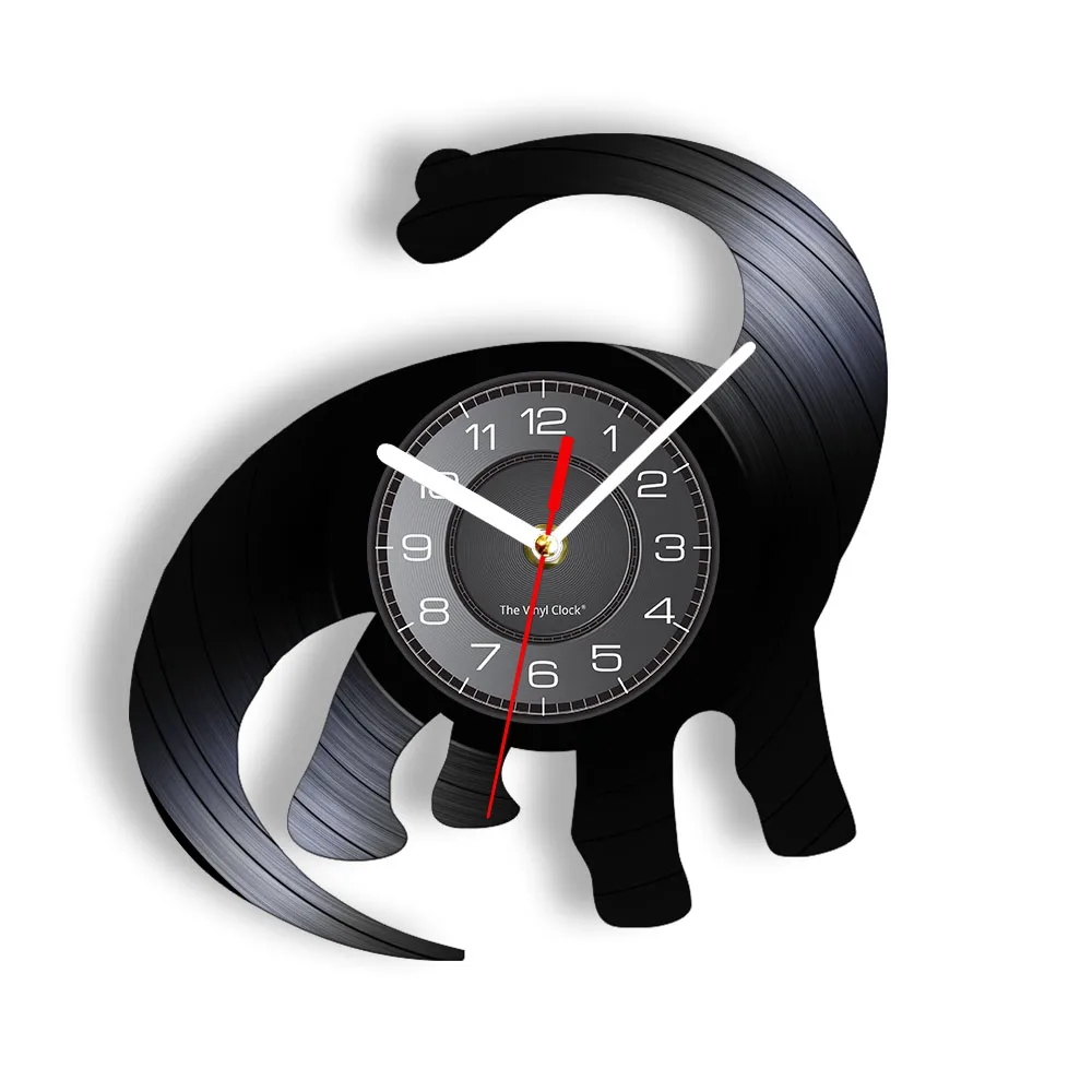 Nessie Vinyl Record Wall Clock The Loch Ness Monster Home Decor Clock Watch Folk Tale Wall Art Nessie Lover Scottish Lore Gifts