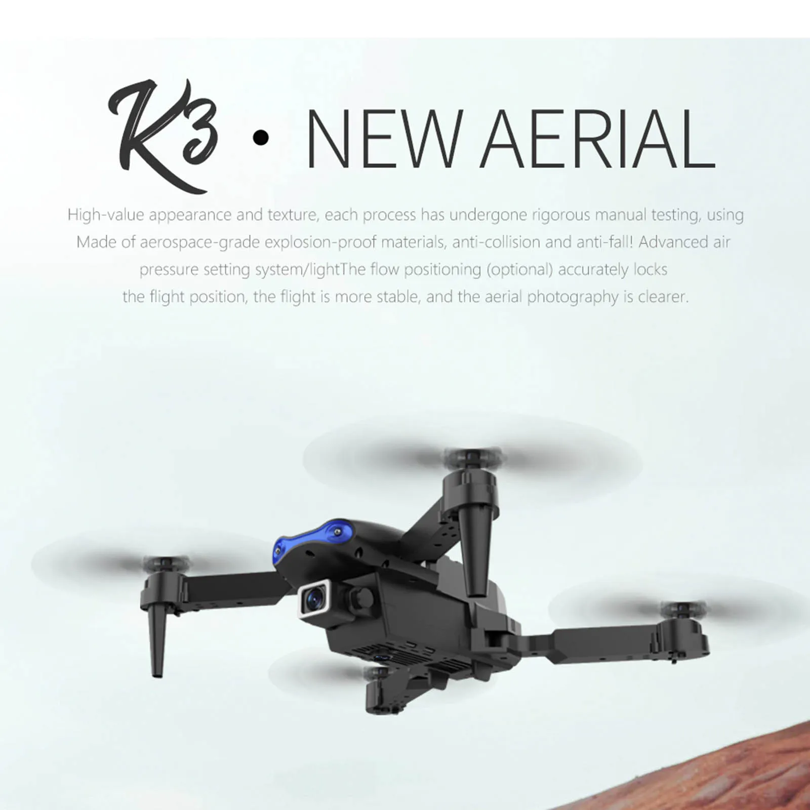 

Мини-Дрон E99 Pro RC 4K WIFI FPV