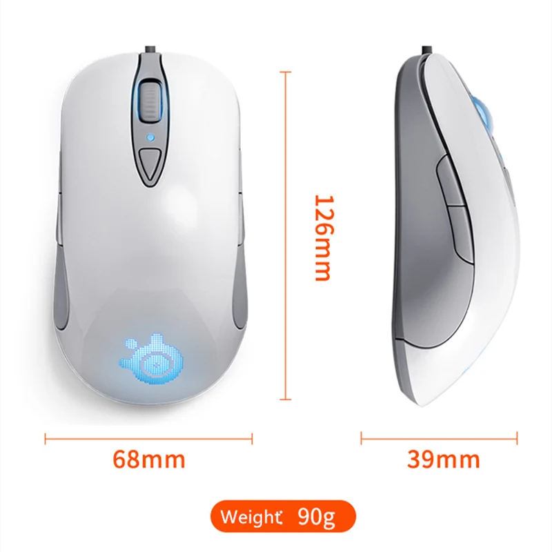 SteelSeries Sensei оптическая игровая мышь [RAW] Frost Blue V2 Edition|Мыши| |