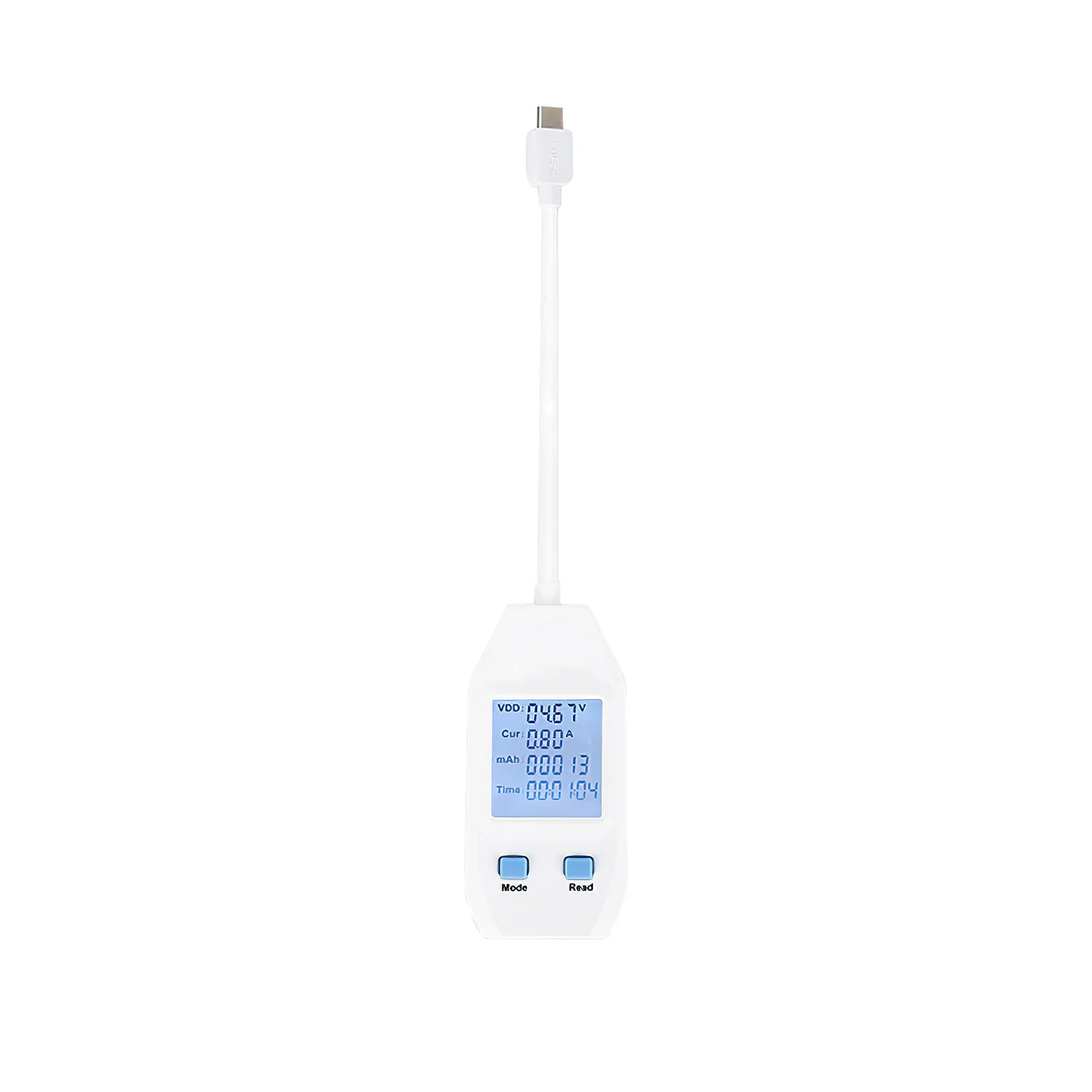 

USB Voltage TesterUT658C Voltage And Current Monitors Volt Ampere Digital Product Charger Capacity Meter With Data Storage