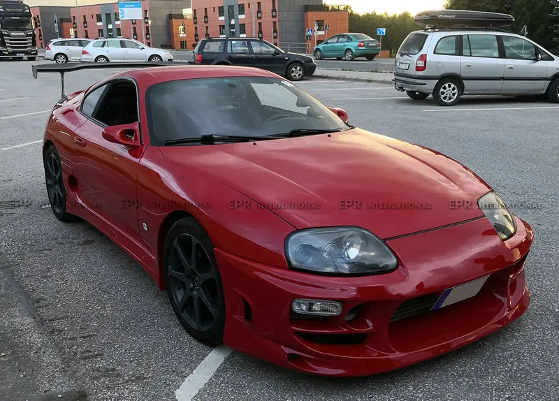 

FRP For Toyota Supra MK4 JZA80 Fiber Glass Ganador Style Rear Aero View Mirror Body Kit Repalcement ( Left Hand Drive Vehicle)