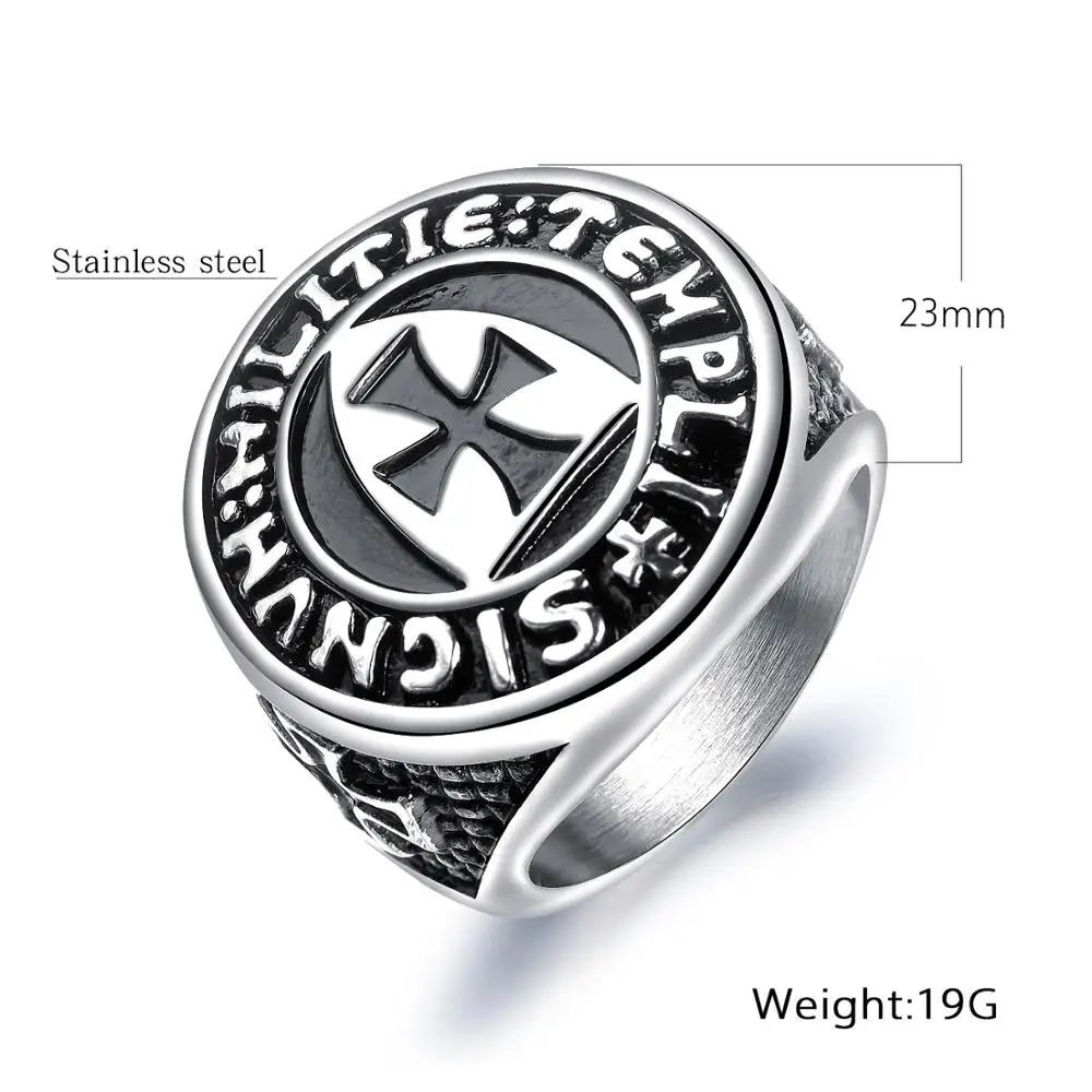 Винтажное серебряное кольцо из нержавеющей стали с перекрещивающимися