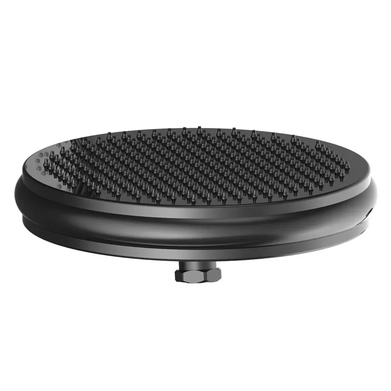 Скрытый настенный смеситель для душа черная душевая лейка с дождевой насадкой