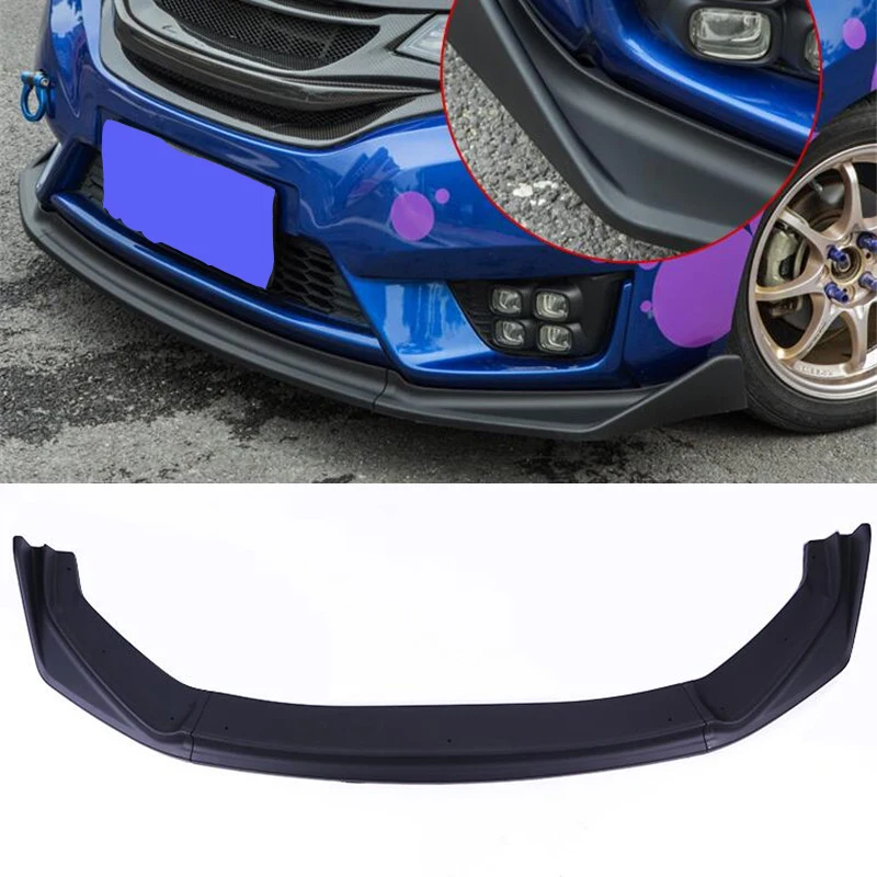 CEYUSOT для 3 шт. Honda Fit Jazz Комплект переднего бампера кузова диффузор дефлектор