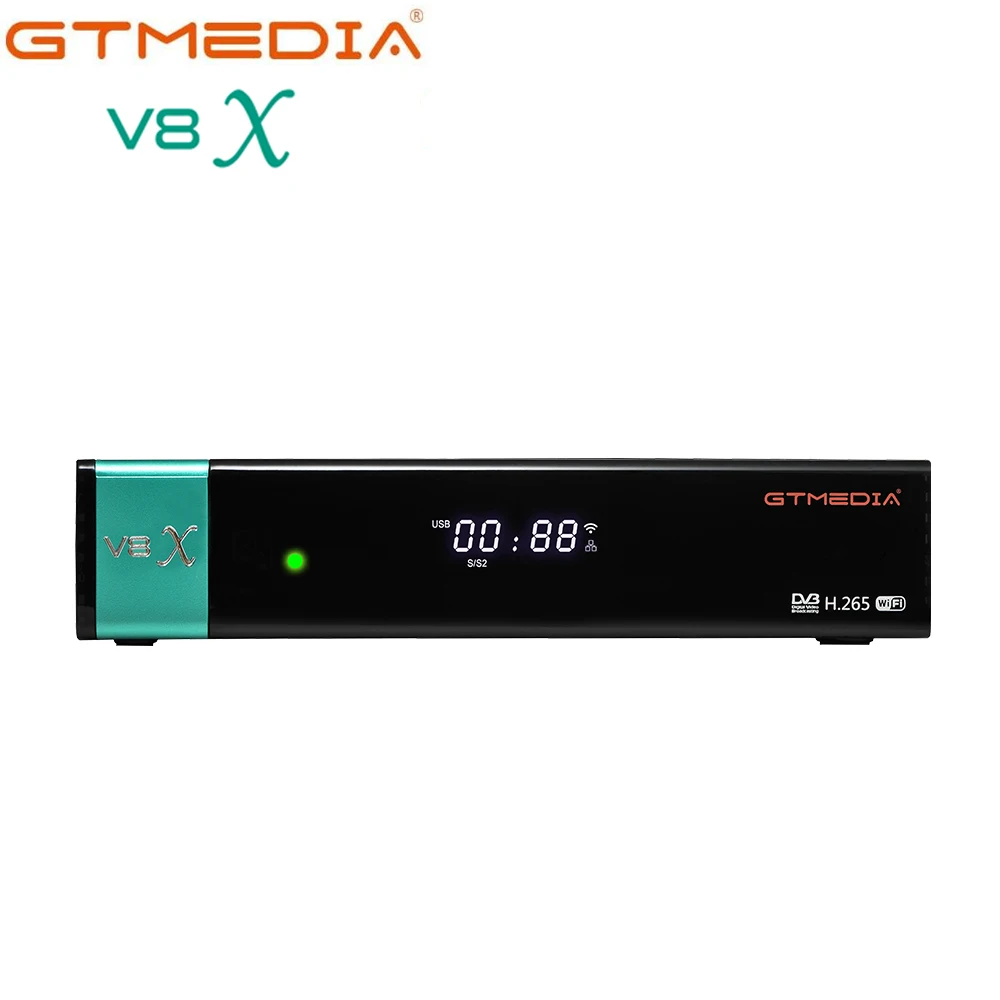 Горячая Распродажа спутниковый декодер Gtmedia V8X встроенный Wi-Fi V7 S2X DVB такой же как V8