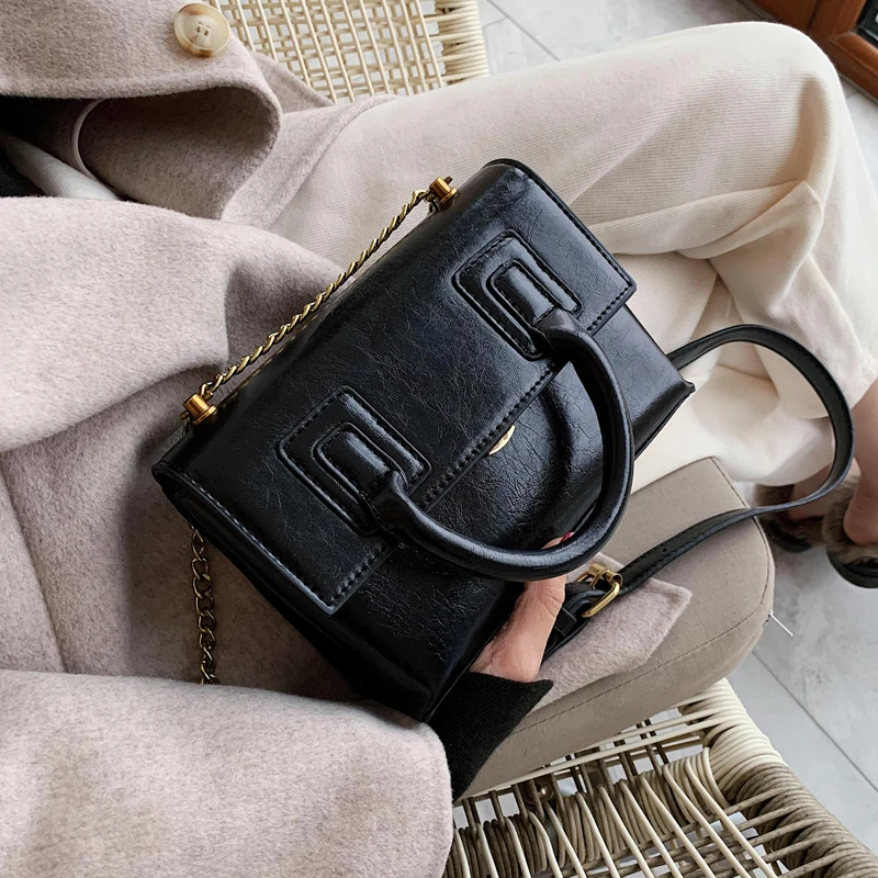 Винтажная модная женская сумка 2019 Новая высококачественная дизайнерская из