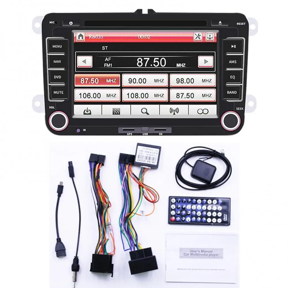 Лидер продаж 50% 7-дюймовый многофункциональный автомобильный DVD-радиоприемник