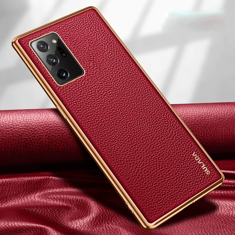 

Luxury Leather Case For Samsung Note 20 Ultra S21Ultra S21Plus Note20Ultra Note20 High Quality Business Protective Phone Cover