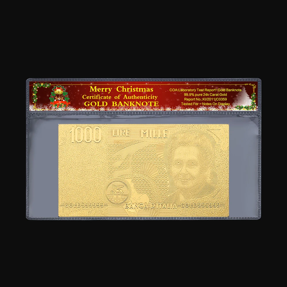 Реалистичная Античная Памятная коллекция из золотой пластиковой фольги 2