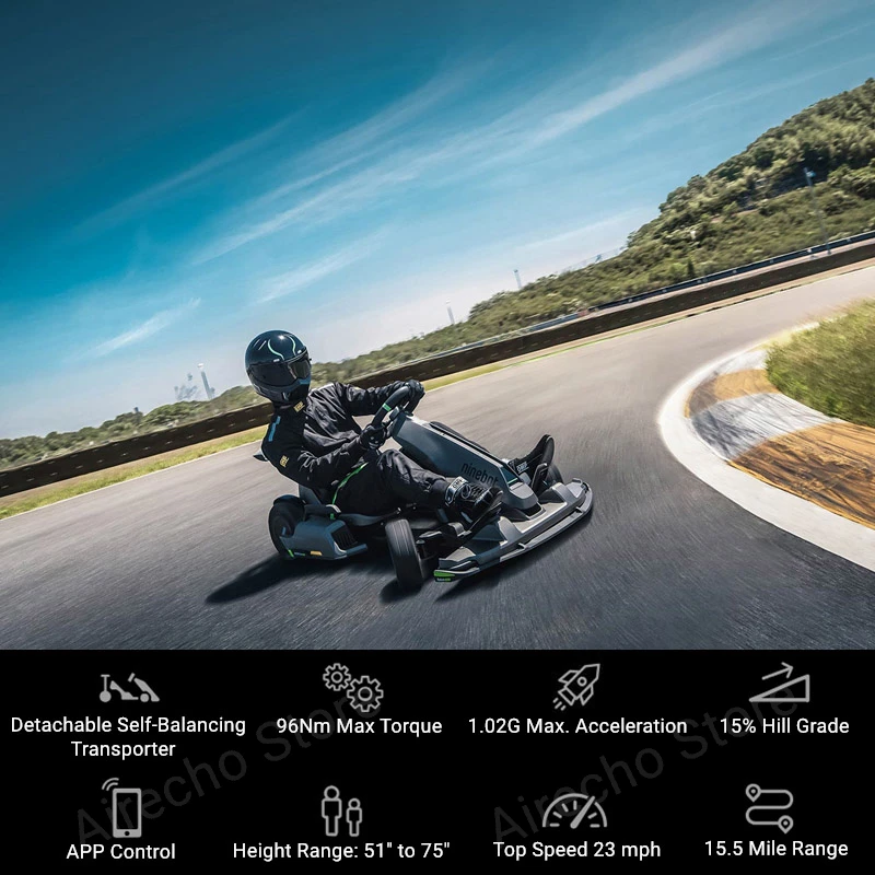 EU Stock Original Ninebot Gokart Pro Kart Electric Scooter Lamborghini Car Racing Refit Scooters VAT Inclusive | Спорт и развлечения
