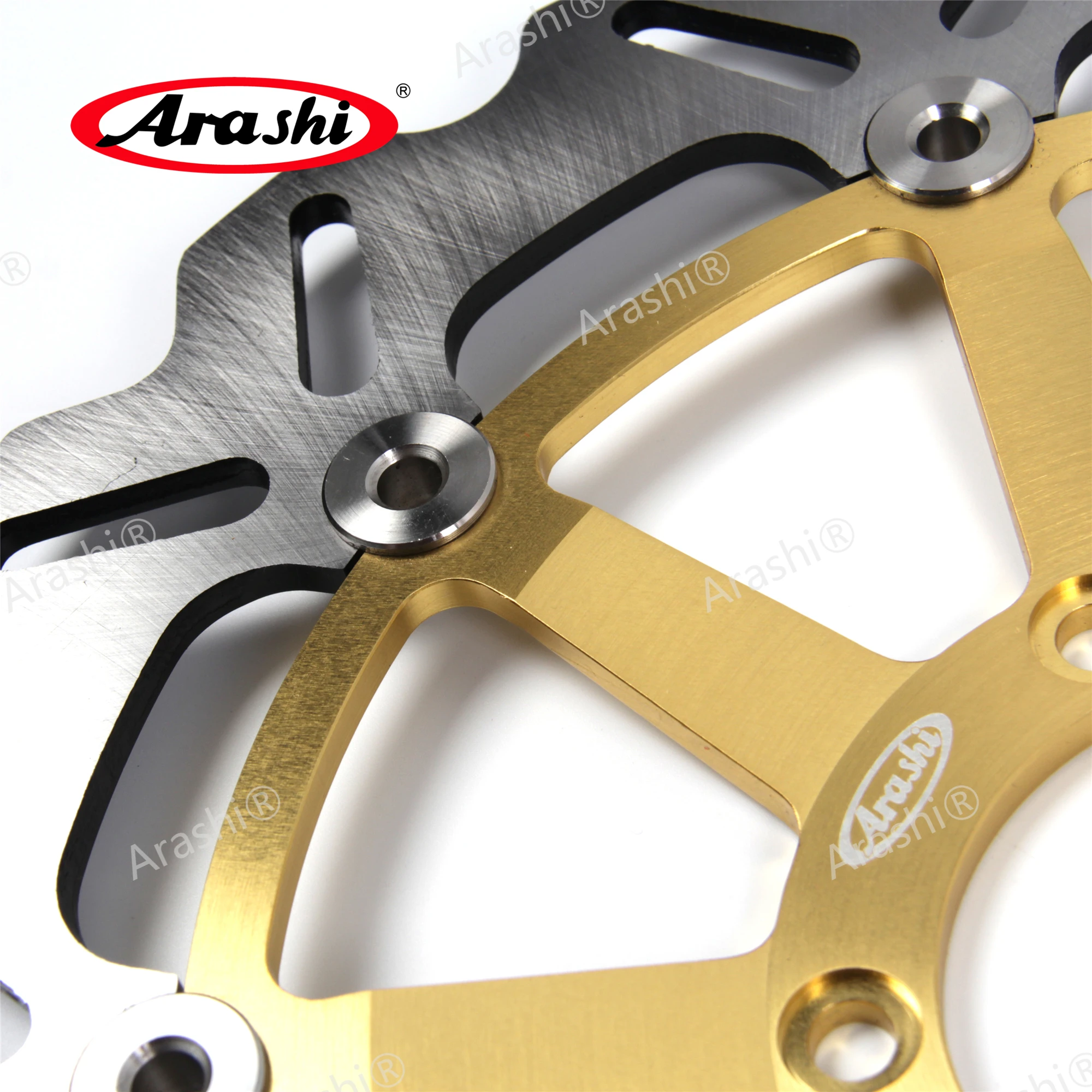Arashi 1 пара для DUCATI 848 EVO 2011 2013 CNC плавающие передние тормозные диски 850 2012 2013|front brake