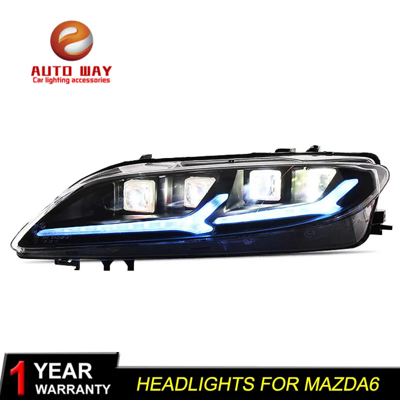 Чехол для лампы стайлинга автомобиля mazda 6 M6 светодиодный светильник s 2003 2015 mazda6