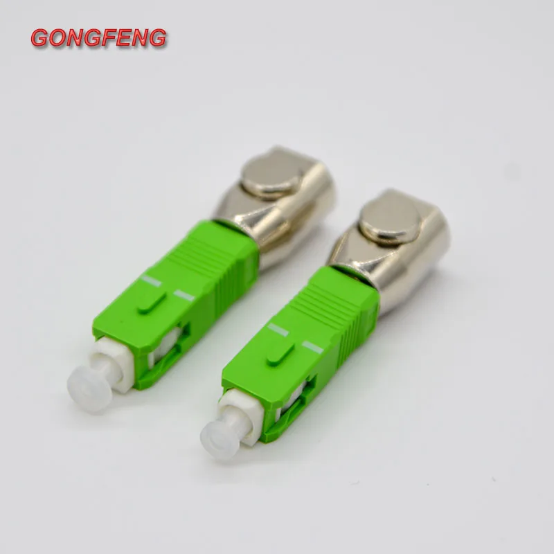 Новый оптический волоконный соединитель SC/UPC круговой голой фланец временный