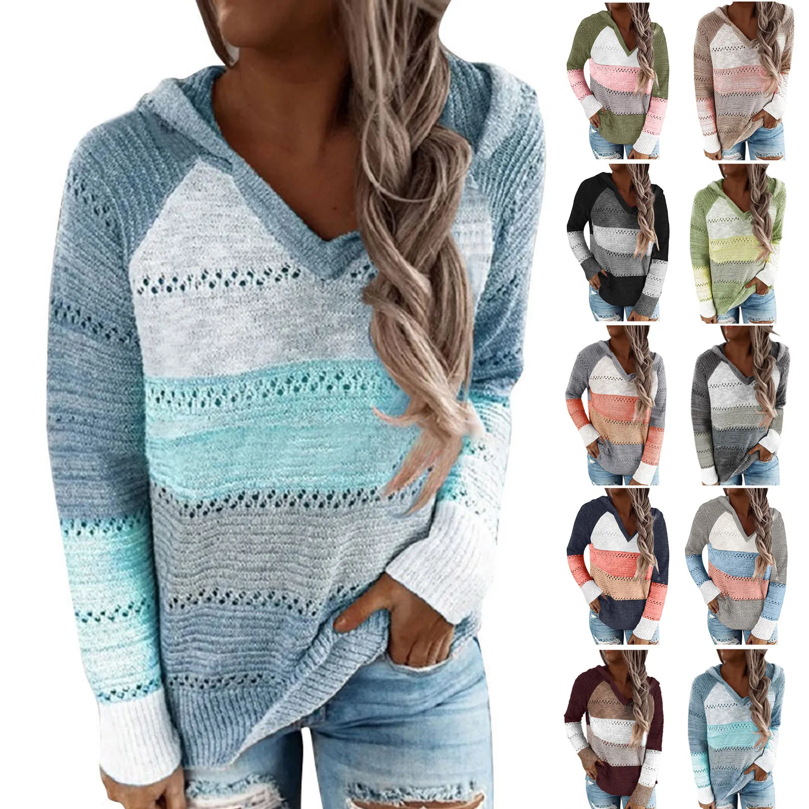 

Свитшот женский на молнии, худи с длинным рукавом, худи, свитшот с кулиской, худи