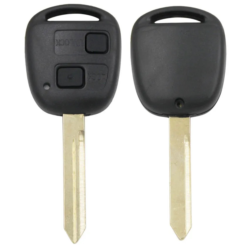 Распродажа! 10 шт. 2 кнопки дистанционного ключа оболочки для Toyota YARIS HIACE COROLLA AVENSIS