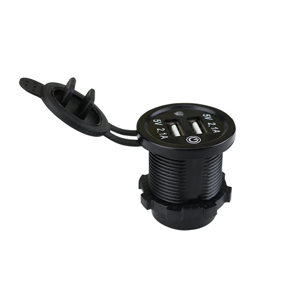 Многофункциональное автомобильное зарядное устройство 12-24 В 5 а двойное USB