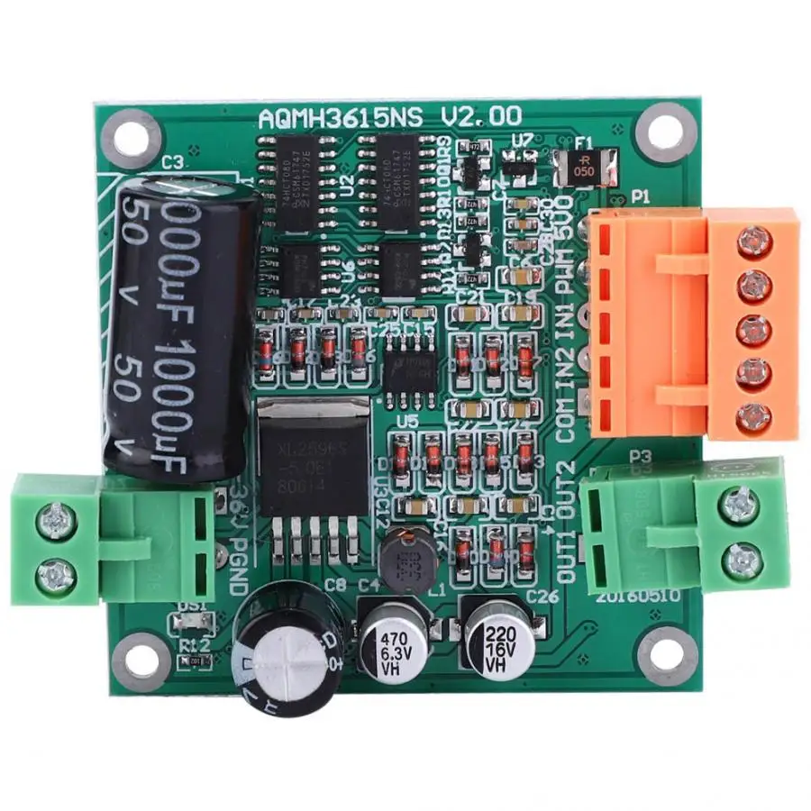 Большой Мощность двигатель постоянного тока привода доска 12/24/36V H Bridge