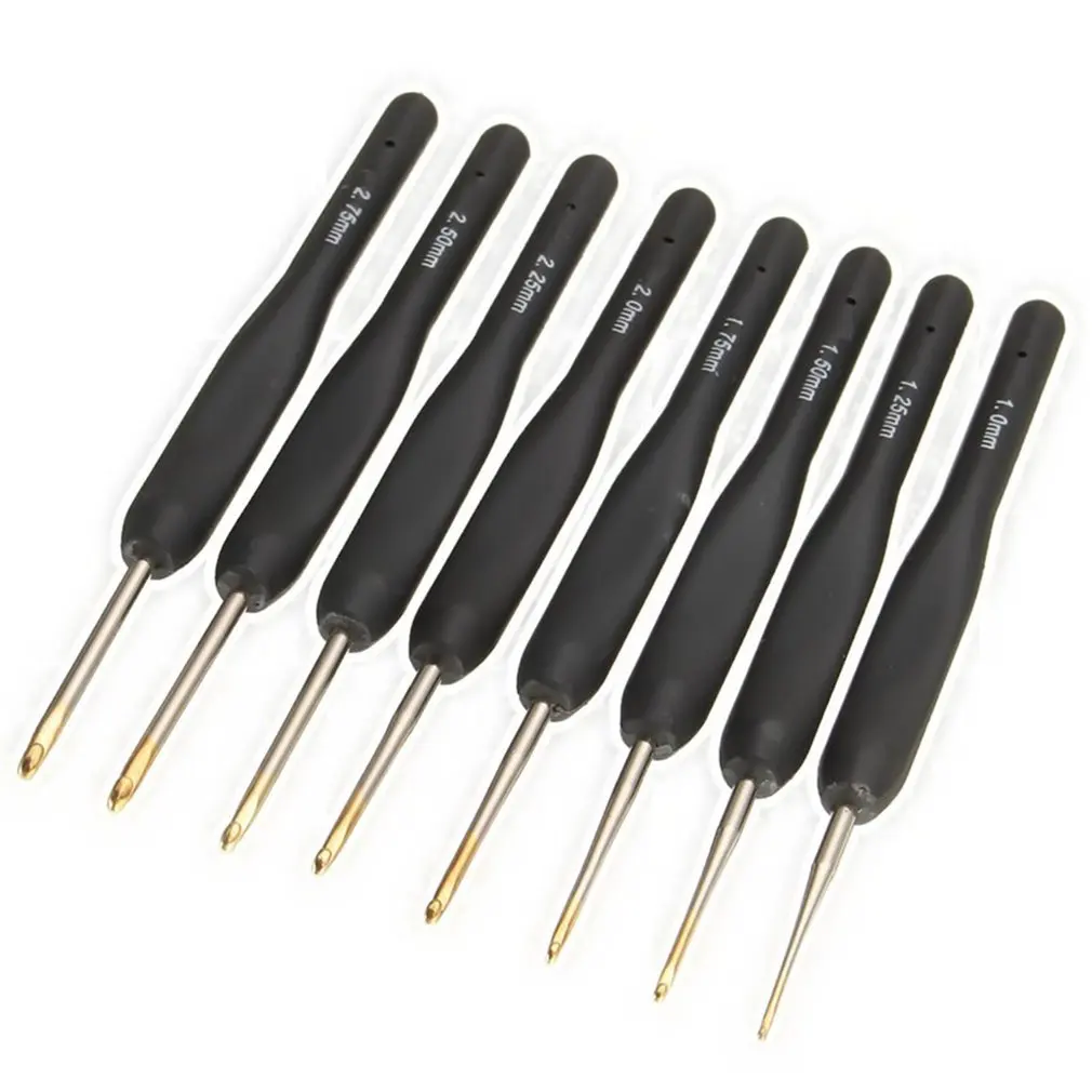 

8pcs Knitting Sweater Crochet Set Knitting Tool Soft Handle Crochet Knitting Tool Sweater Needle Crochet