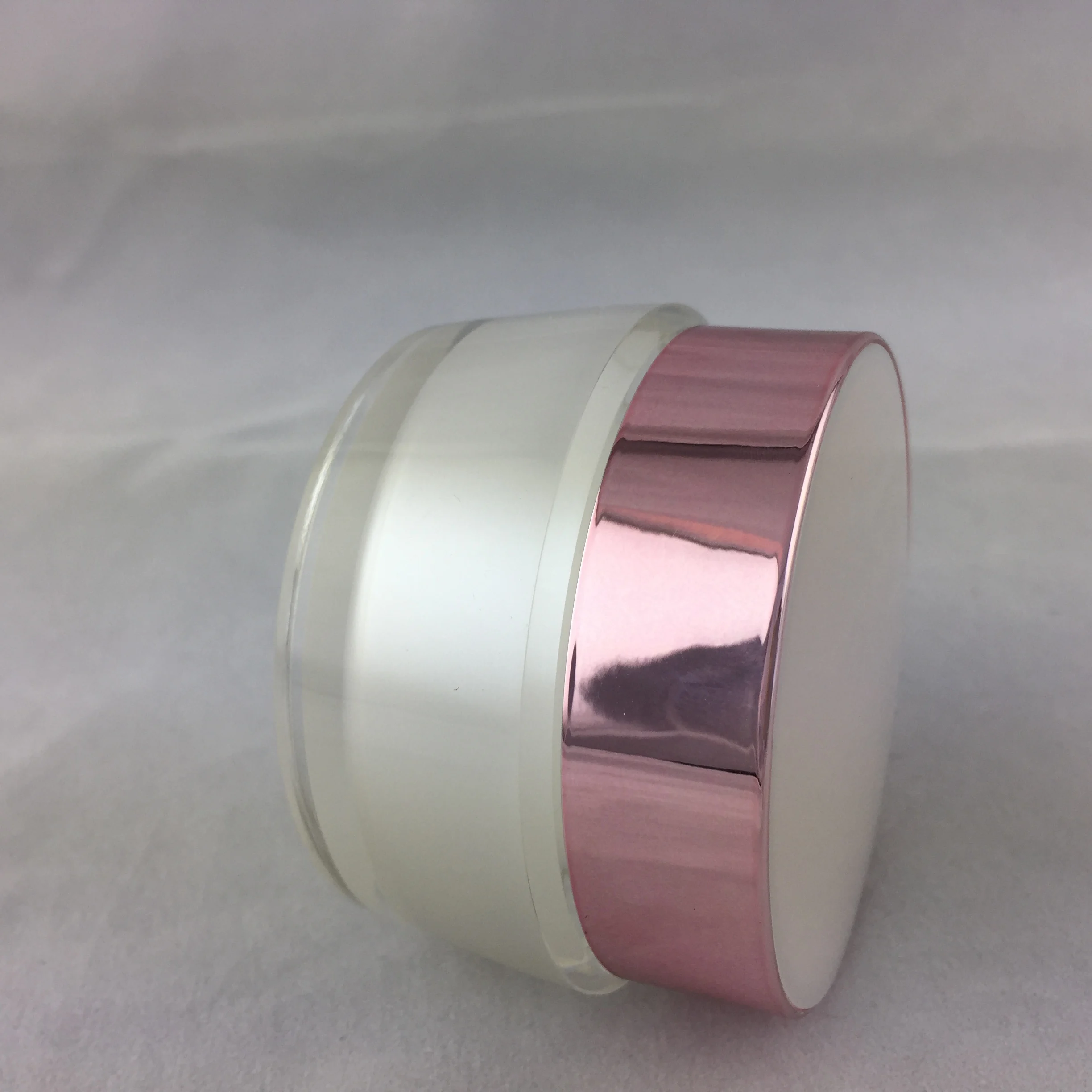 50 г жемчужно-белый пластиковый акриловый кувшин горшок олово для дневной и