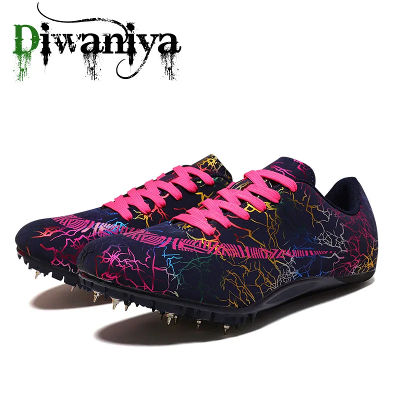 Женские и мужские спортивные кроссовки с шипами Спортивная обувь для легкой